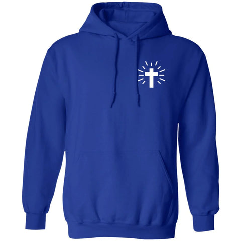 Double Sided Faith Over Fear Hoodie for Inspirational Everyday Style