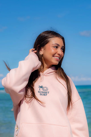 Sunset Wave Hoodie for Effortless Beach Style and Cozy Vibes
