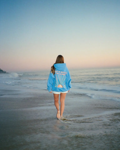 Oversized Embroidered Hoodie for Sunset Walks and Cozy Evenings