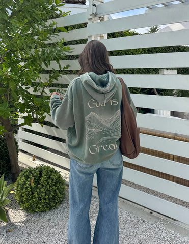 Inspiring God Is Greater Hoodie for Everyday Faith and Comfort