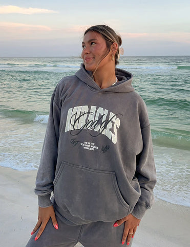 Inspiring Faith Hoodie with Miracles Embroidery