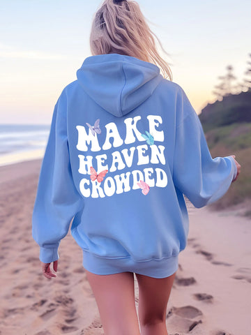 Butterfly Christian Hoodie | Faith-Inspired Streetwear for a Cozy Oversized Look