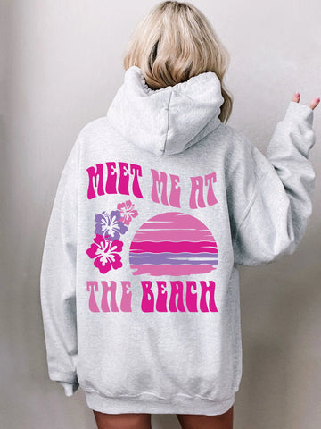 Hibiscus Beach Hoodie for Your Perfect Summer Day Outfit