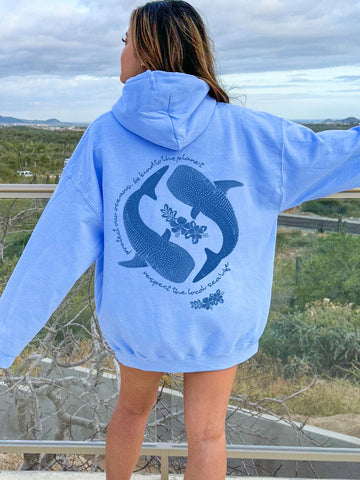 Whale Shark Hoodie for Ocean Conservation | Cozy Eco-Friendly Sweatshirt