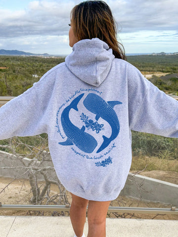 Whale Shark Hoodie for Ocean Conservation | Cozy Eco-Friendly Sweatshirt