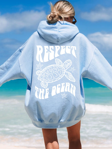 Coconut Girl Sea Turtle Hoodie for Ocean Conservation Style