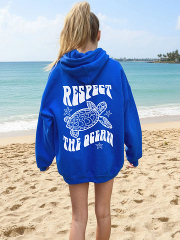 Coconut Girl Sea Turtle Hoodie for Ocean Conservation Style