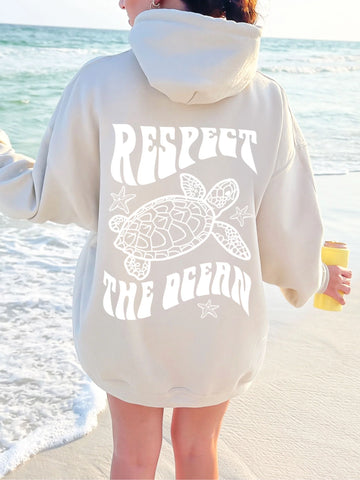 Coconut Girl Sea Turtle Hoodie for Ocean Conservation Style