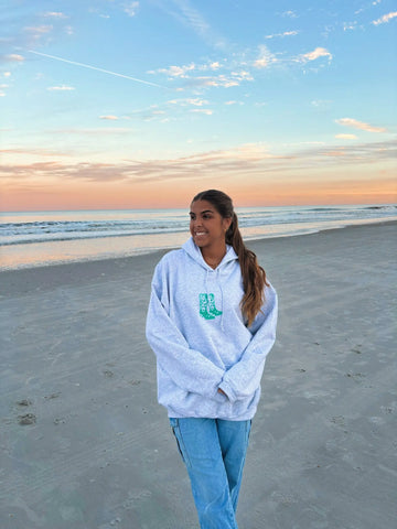 Puff Print Hoodie with Inspirational Message for Everyday Comfort