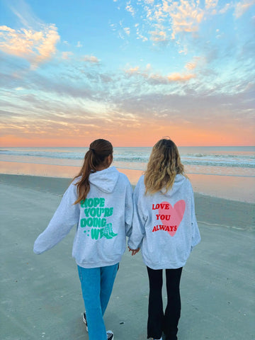 Puff Print Hoodie with Inspirational Message for Everyday Comfort