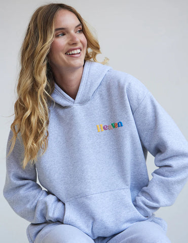 Cozy Heaven Heather Grey Hoodie for Everyday Comfort and Style