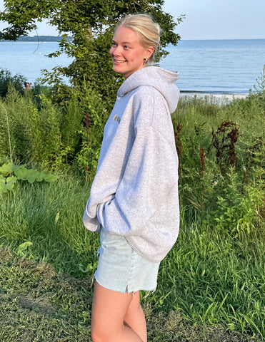 Cozy Heaven Heather Grey Hoodie for Everyday Comfort and Style