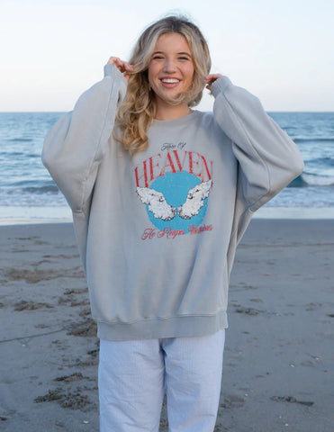 Soft Unisex Crewneck Sweatshirt with Inspirational Scripture Design