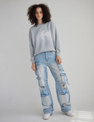 His Love Endures Forever Unisex Sweatshirt for Everyday Comfort & Faith