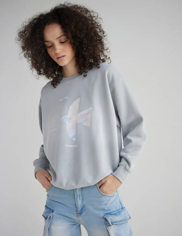 His Love Endures Forever Unisex Sweatshirt for Everyday Comfort & Faith