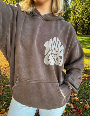 Malt Unisex Hoodie with Inspirational Holy Spirit Design