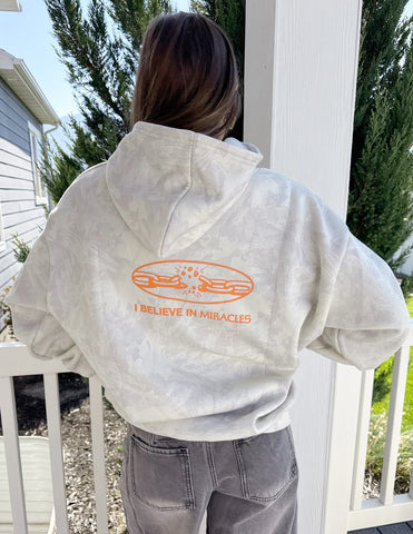 Unisex Camo Hoodie with Inspirational Faith Message for Everyday Belief