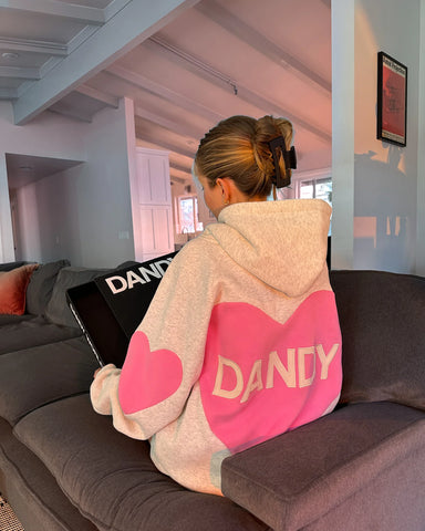 Oversized Heart Hoodie for Cozy Everyday Comfort