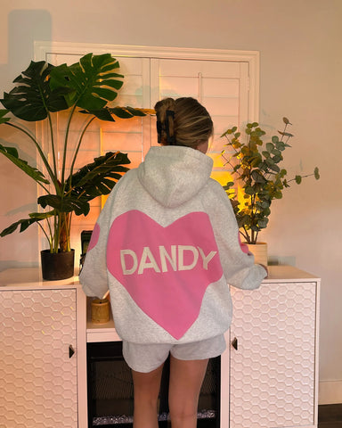 Oversized Heart Hoodie for Cozy Everyday Comfort