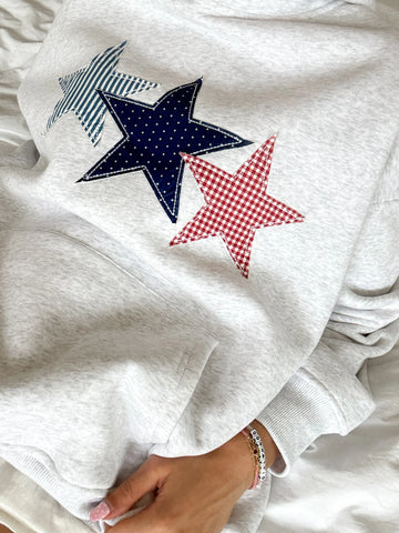 Pearl Grey Embroidered Hoodie for Effortless Everyday Style