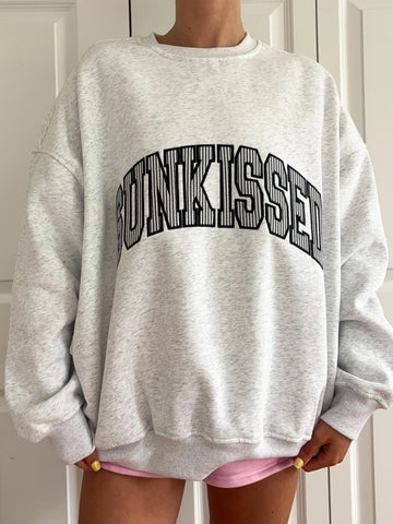 Classic Black Seersucker Stripe Sweatshirt for Effortless Preppy Style