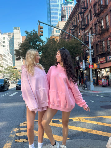 Pastel Magenta Oversized Hoodie for Effortless Everyday Style