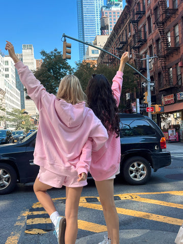 Pastel Magenta Oversized Hoodie for Effortless Everyday Style