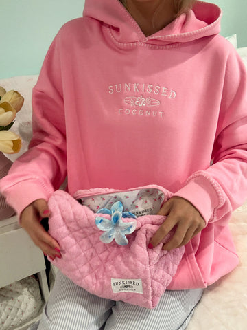 Oversized Cotton Candy Hoodie in 100% Cotton for Cozy Everyday Style