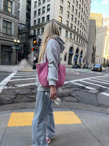 Relaxed Embroidered Hoodie in Soft Grey for Effortless Everyday Style