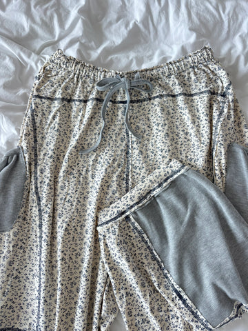 Blooming Floral Lounge Pants for a Sunny Day Vibe