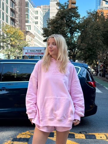 Pastel Magenta Oversized Hoodie for Effortless Everyday Style