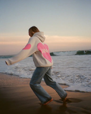 Oversized Heart Hoodie for Cozy Everyday Comfort