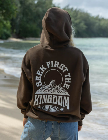 Seek First Kingdom of God Unisex Hoodie for Everyday Faith and Comfort