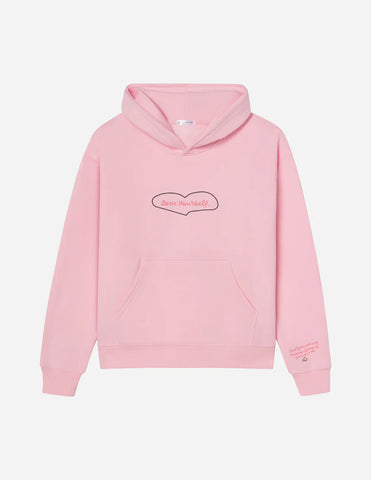Embroidered Love Yourself Hoodie for Everyday Faith and Comfort