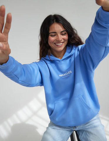 Inspired Unisex Hoodie in Mountain Bluebird for Everyday Comfort