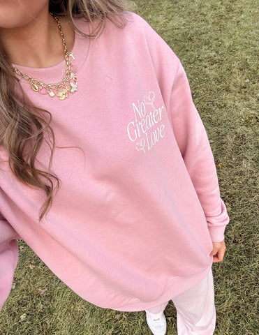 Inspirational Unisex Crewneck Sweatshirt with Faith Quote