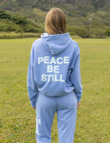 Peace Be Still Hoodie | Inspirational Unisex Sweatshirt for Daily Comfort
