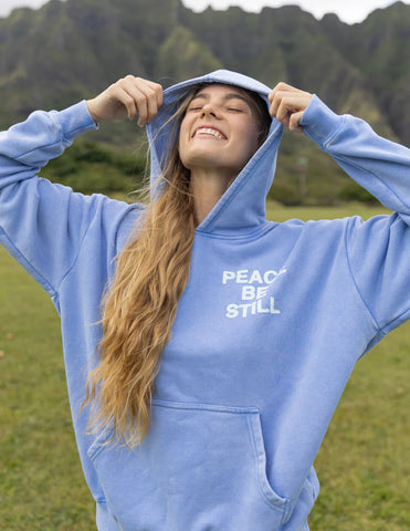 Peace Be Still Hoodie | Inspirational Unisex Sweatshirt for Daily Comfort
