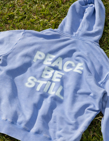 Peace Be Still Hoodie | Inspirational Unisex Sweatshirt for Daily Comfort