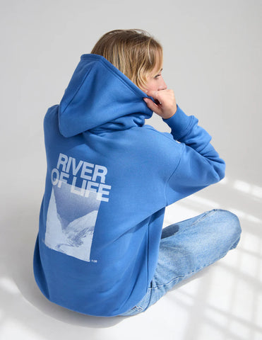 Cozy Unisex River of Life Hoodie for Inspirational Everyday Style