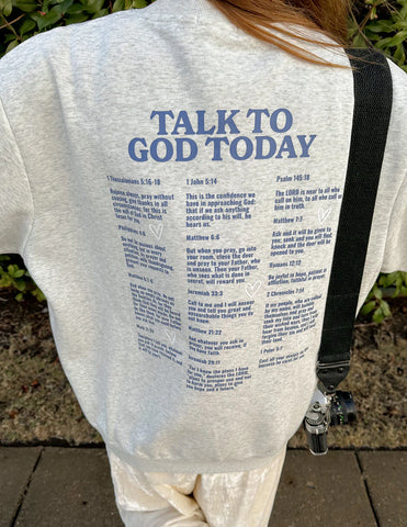Faith-Inspired Unisex Crewneck Sweatshirt with Inspirational Scripture