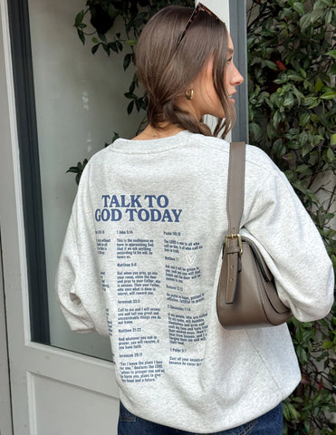 Faith-Inspired Unisex Crewneck Sweatshirt with Inspirational Scripture