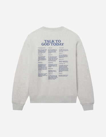 Faith-Inspired Unisex Crewneck Sweatshirt with Inspirational Scripture