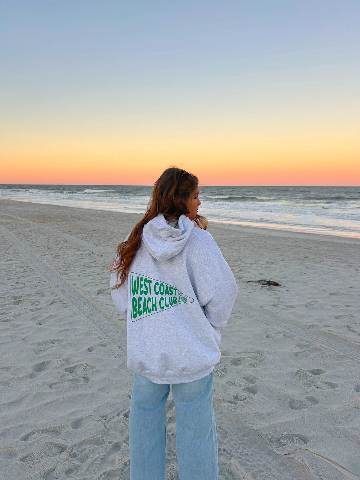 Soft Vintage Beach Club Hoodie for Cozy Everyday Style