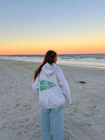 Soft Vintage Beach Club Hoodie for Cozy Everyday Style
