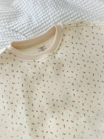 Toasted Cream Rose Sweatshirt for Cozy Everyday Style