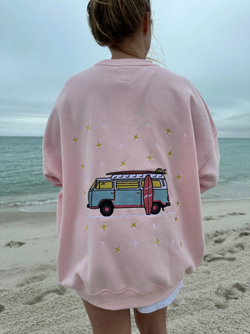 Van Star Embroidered Sweatshirt for Effortless Everyday Style
